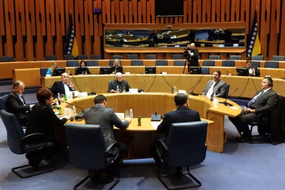 Članovi Interresorne radne grupe za izmjenu izbornog zakonodavstva BiH razgovarali sa članovima Delegacije Evropskog parlamenta za odnose sa Bosnom i Hercegovinom i Kosovom